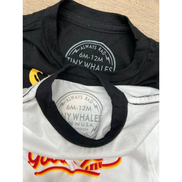 NWT Tiny Whales Baby Boys Logo T Shirt Bundle Sz 6-12 Months - Picture 4 of 4